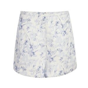 Hill House Home Floral Turquoise Lisette Shorts Size S